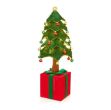 Picture of Led Lit Plush Christmas Tree 70cm