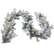 Picture of Snowy Dorchester Pine Garland - 9ft x 12in