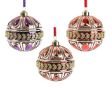 Picture of Bauble Glass Shiny Assorted