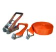 Picture of Ratchet Strap 2 Double J-Hook Black 25mm
