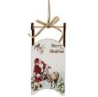 Picture of 13cm White Santa Sleigh
