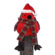 Picture of 38cm Tartan Robin Door Stop