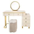 Picture of Nadia White Dressing Table Set 