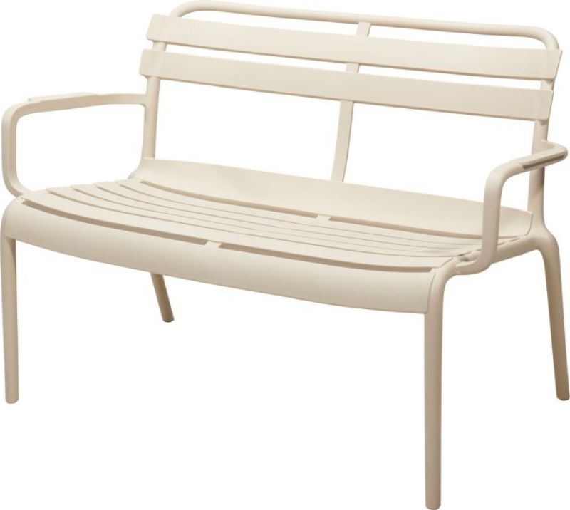 Topline Doyles.Bench Stackable Pp Grs Beige