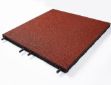 Picture of Rubber Tile 30mm Red 500mm X 500mm