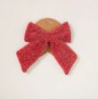 Picture of Festive Fleece Bow Small Red