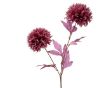 Picture of Dark Rose Polyester Chrysanthemum Flower