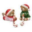 Christmas Bear Candy Cane Stocking